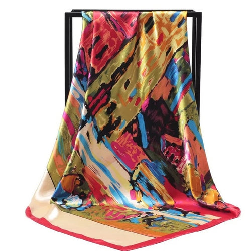 Load image into Gallery viewer, Women's Silk Scarf
