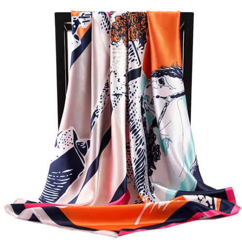 Load image into Gallery viewer, Women's Silk Scarf
