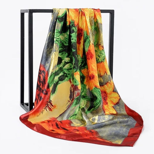 Load image into Gallery viewer, Women's Silk Scarf
