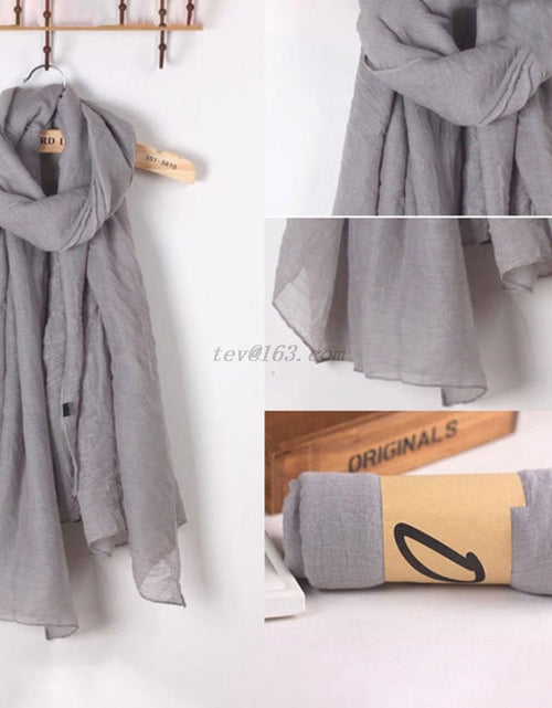 Load image into Gallery viewer, Women's Long Scarf Wrap

