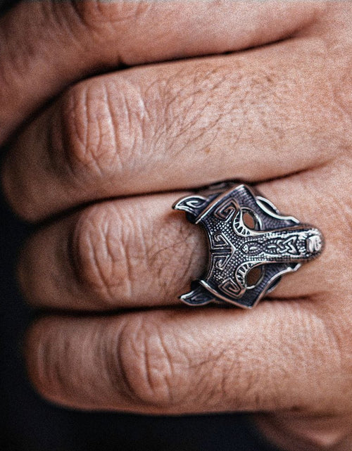 Load image into Gallery viewer, Men's Viking Ring
