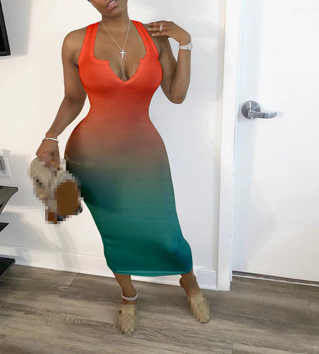 V-Neck Summer Dress